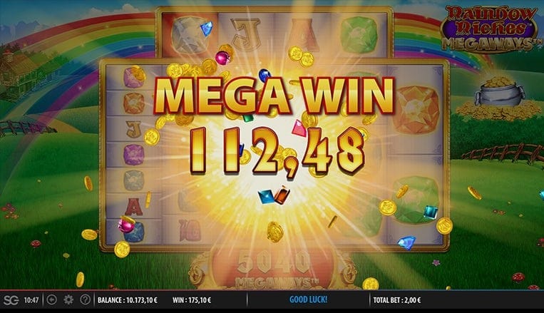 Play Rainbow Riches at Goldman Casino Online