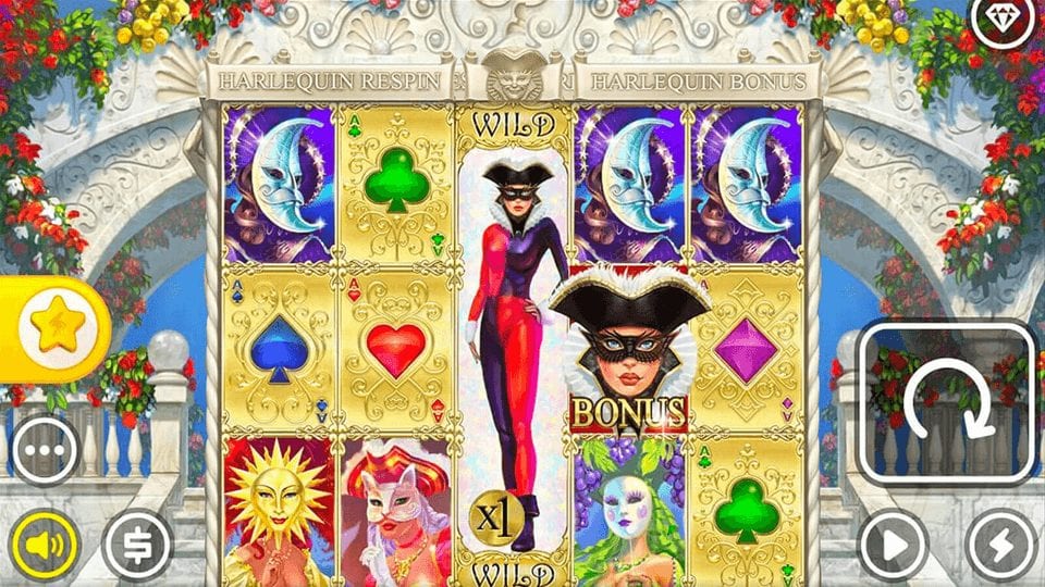 Pound Slots - Harlequin Carnival