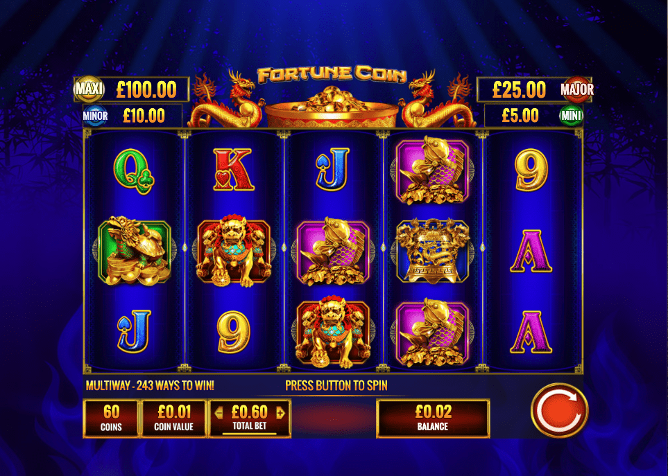 Coins Of Fortune Online Slots Game