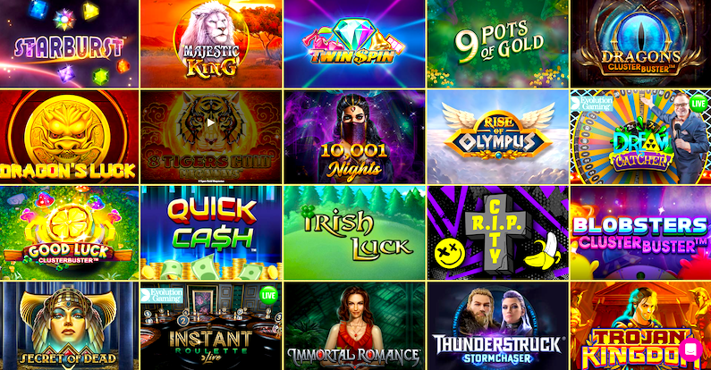 SlotJar Online Casino Games Selection of Over 2800 Games