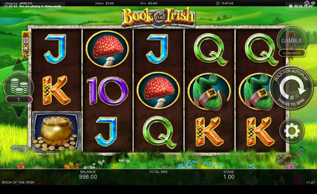 Irish Slot Games