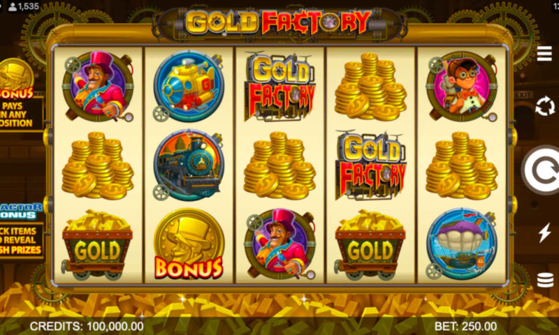 Gold Factory Slot Is Now A Classic