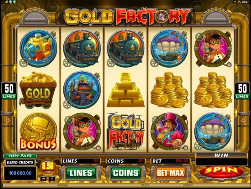 Gold Factory Slot Is Now A Classic