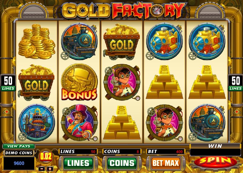 Gold Factory Slot Payouts Polish