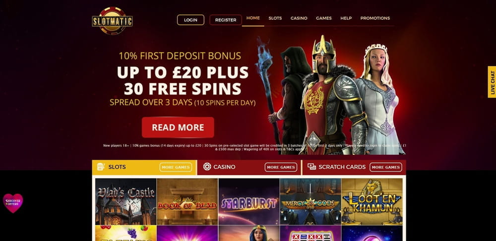 Slotmatic Deposit Gambling Online