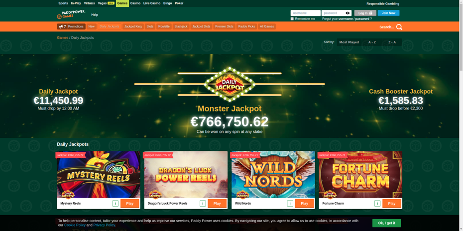 Paddy Power Casino Free 5 Gambling Online