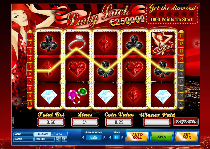 Lady Luck Mobile Casino Gambling Online