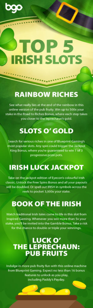 Top Slot Sites Irish Gambling Online