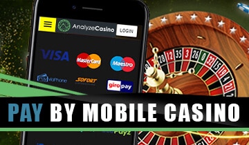 Pay By Mobile Casino Gambling Online