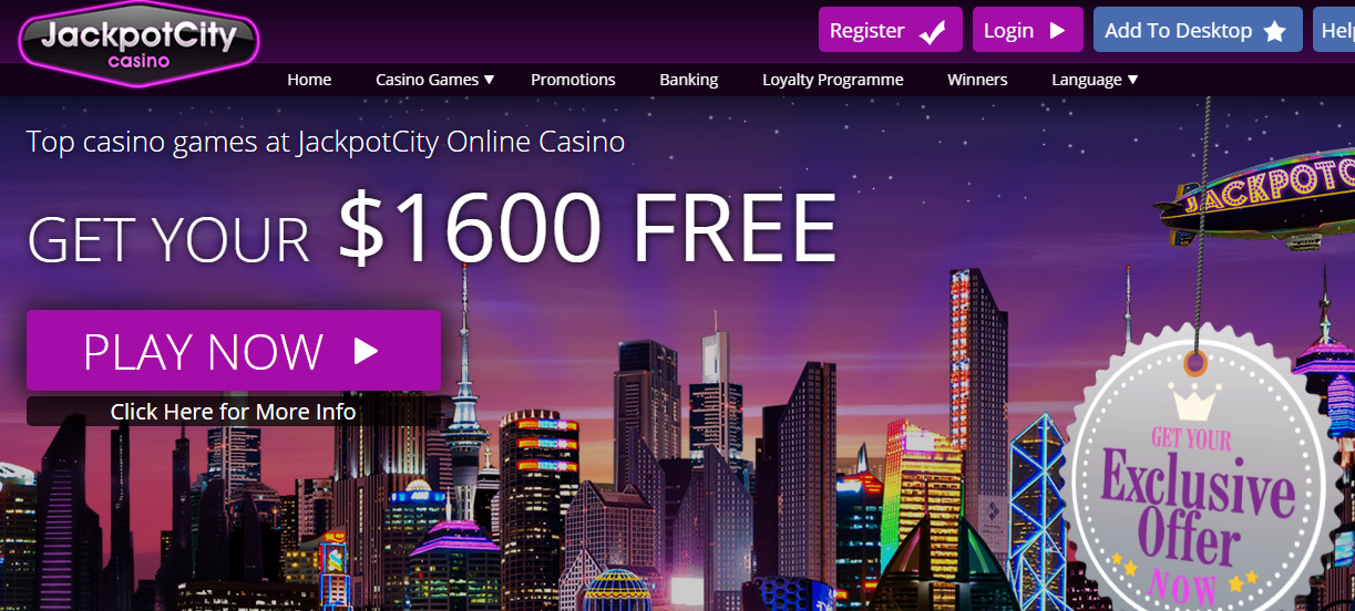 Jackpot City Sign Up Gambling Online