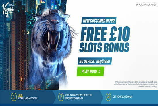 Coral Casino No Deposit Bonus Gambling Online