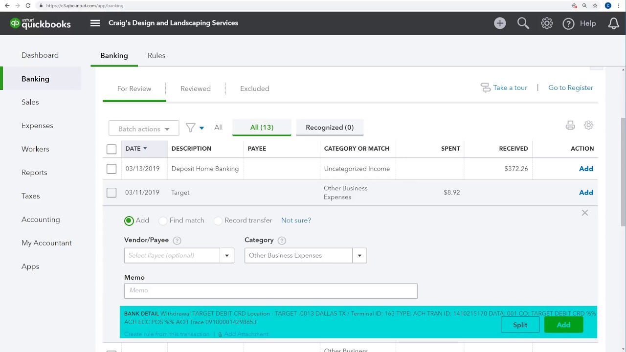 How To Categorize Crypto In Quickbooks