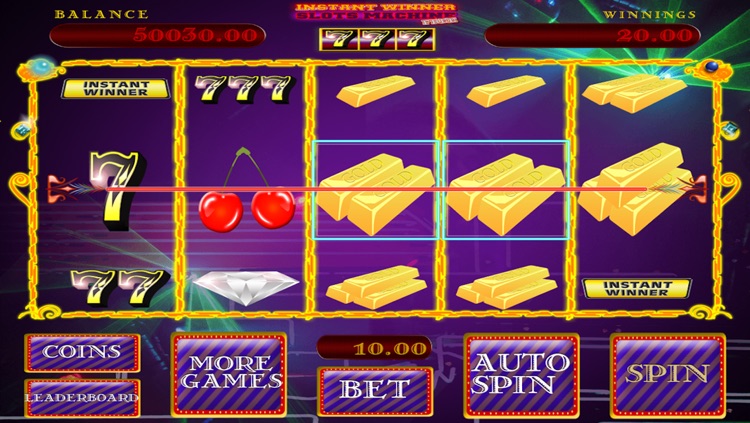 Instant Winner Slot Machine