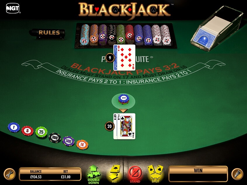 Players Suite Blackjack Online