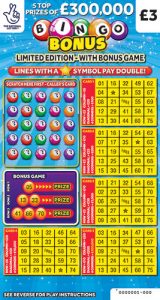 Bingo Bonus Scratchcard