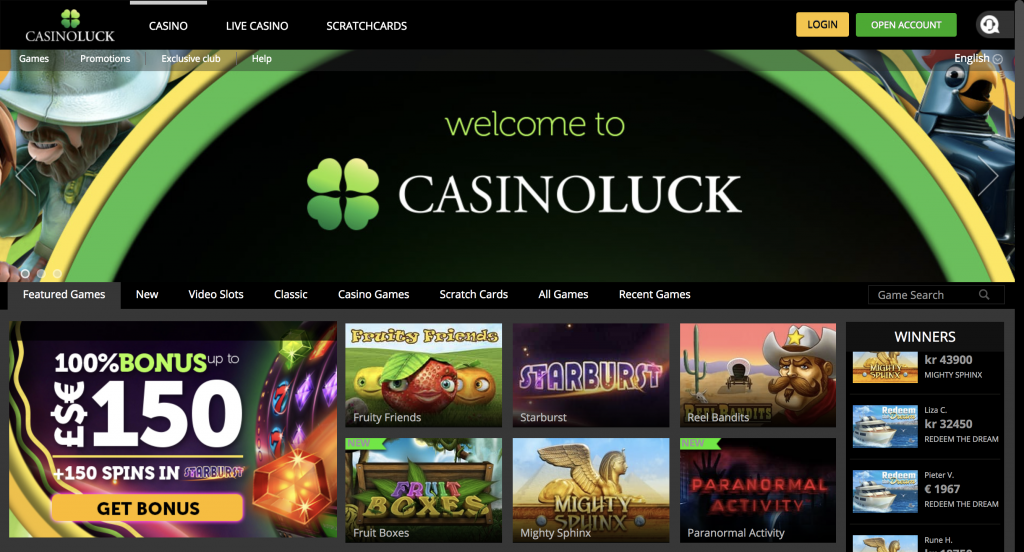 Luck Casino Uk Gaming