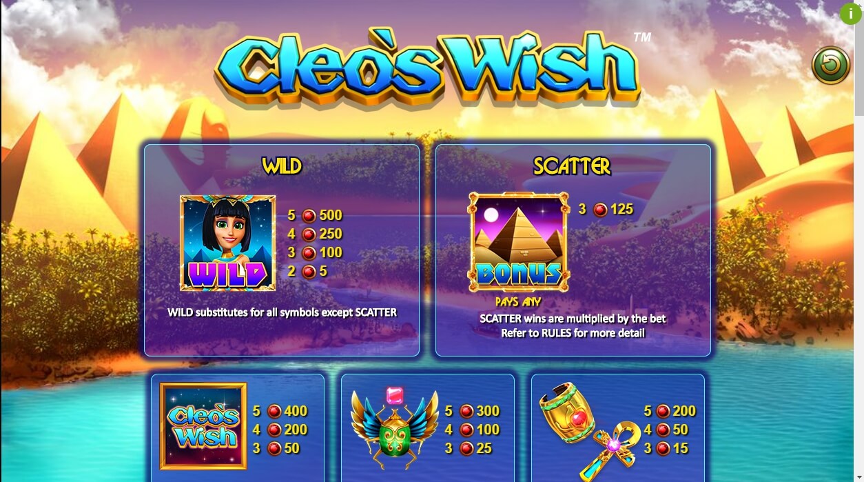 Cleos Wish Online Spielen Gambling