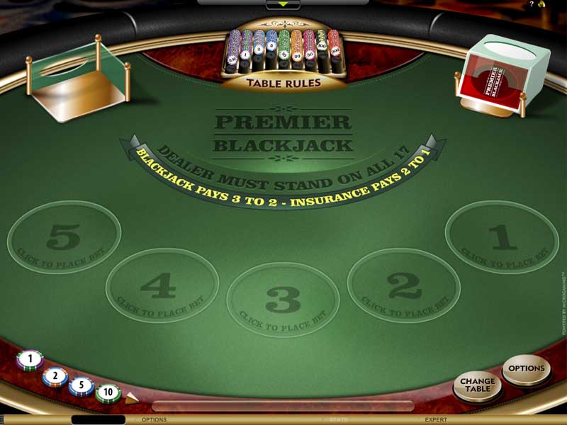 Play Multi Hand Classic Gold Blackjack Gambling