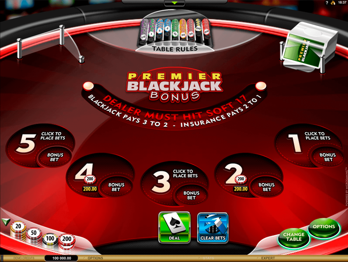 Multi Hand Classic Gold Blackjack Free Gambling