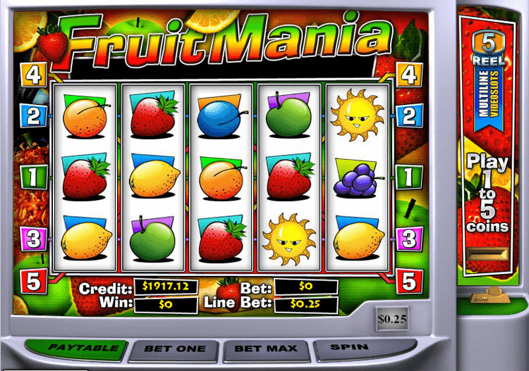 Best Fruit Slots Online Gaming