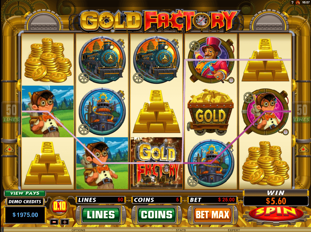 Gold Factory Slot Gambling