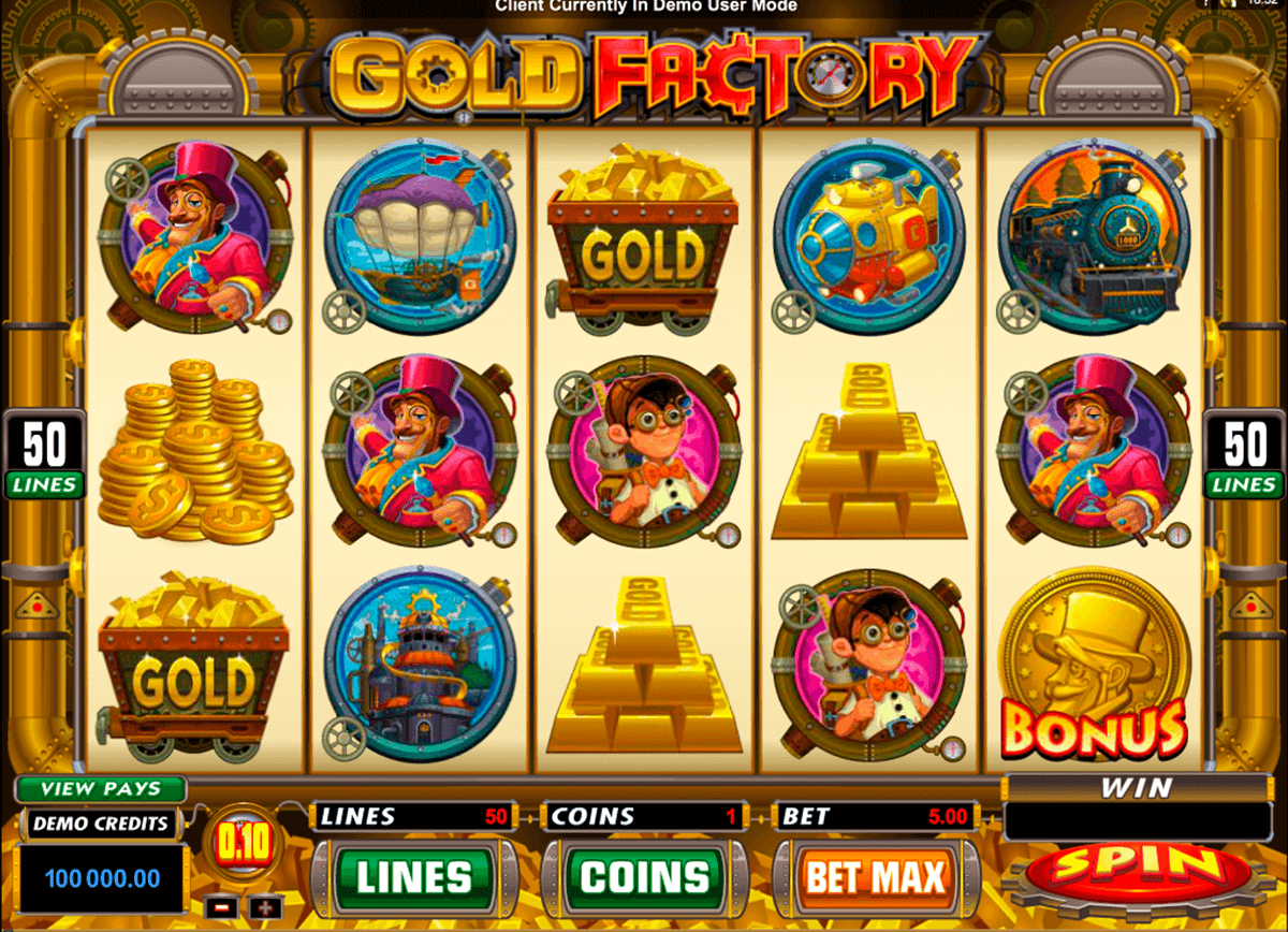 Gold Factory Slot Gambling