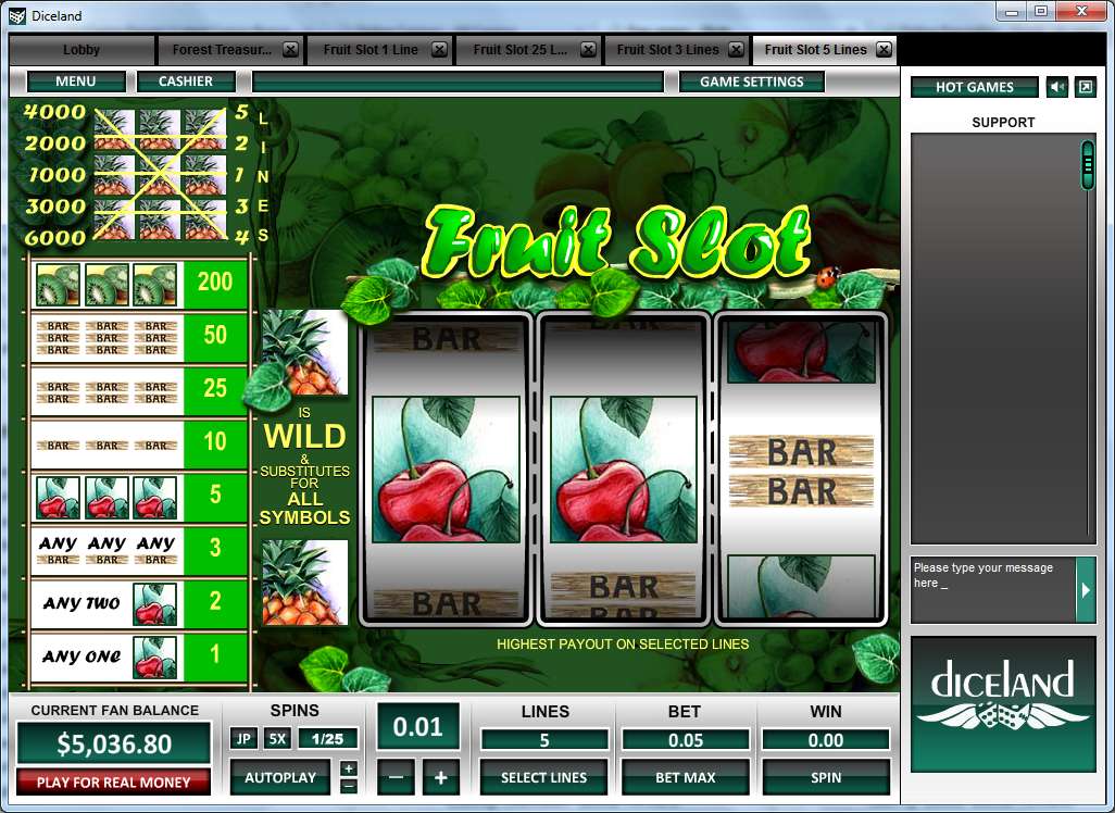 Fruit Slot Game Gambling