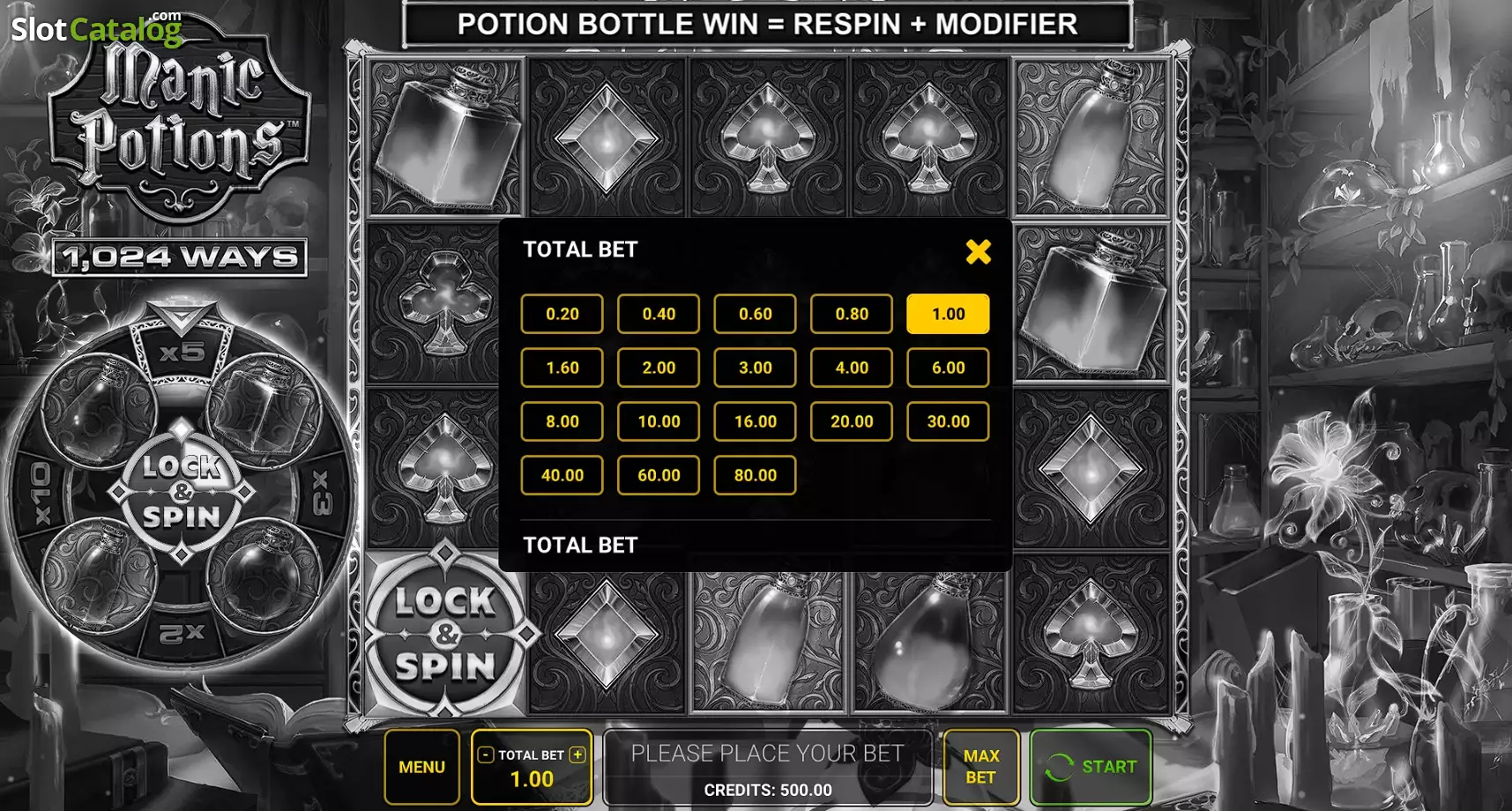 Manic Potions Slot Free Play Gambling