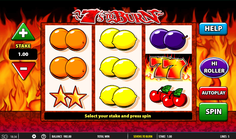 Burn 7s Burn Slot Gambling