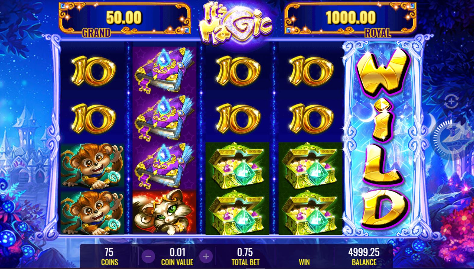 Magic Slot Machine Gaming