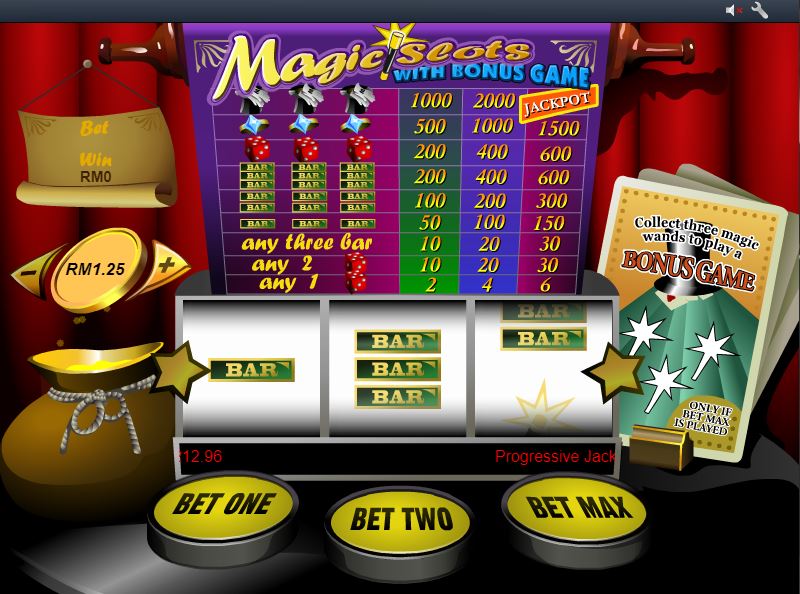 Magic Slot Machine Gaming