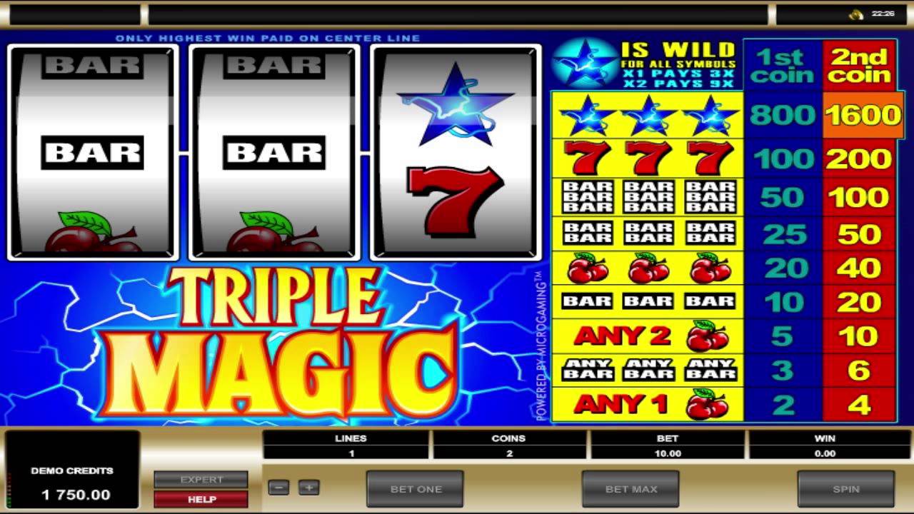 Magic Slot Machine Gaming