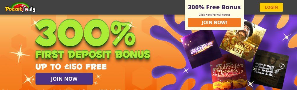 Pocket Fruity No Deposit Bonus Gaming