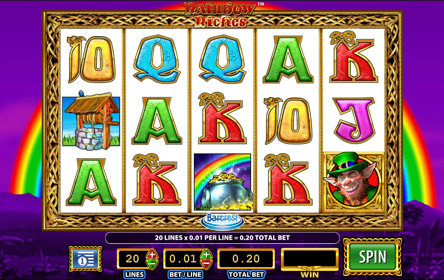 Rainbow Riches - Reels Of Gold Gaming