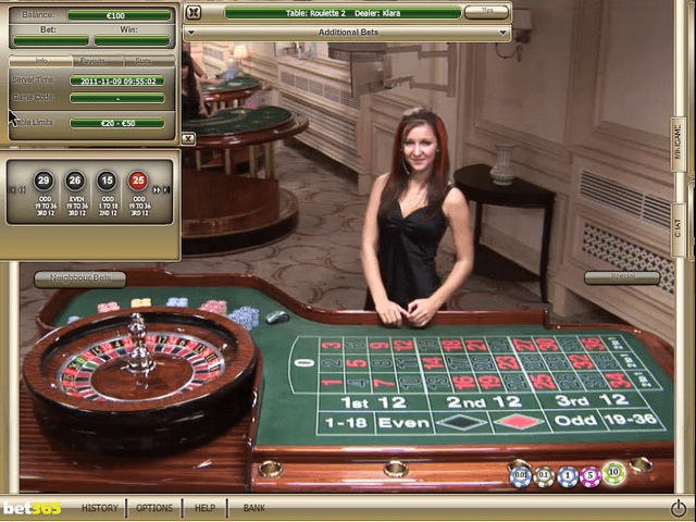 Live Roulette Online Free Gambling