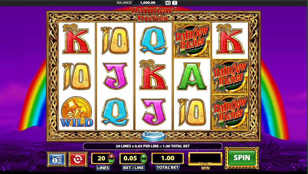 Rainbow Riches Slot Review Gambling