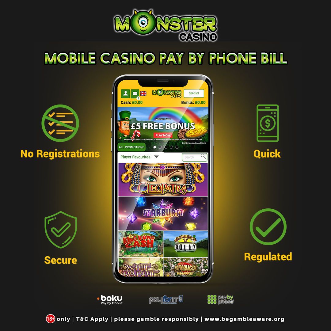 Mobile Casinos Deposit By Phone Bill Gaming