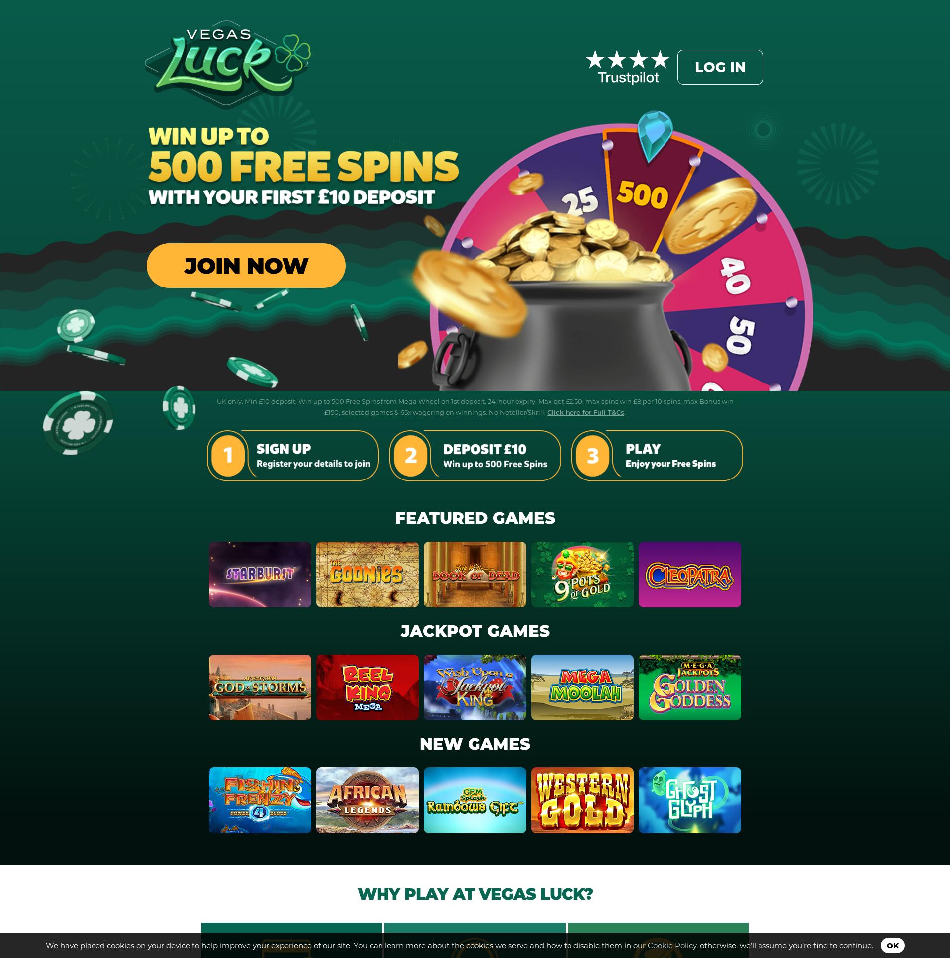 Vegas Luck Casino Mobile Gambling