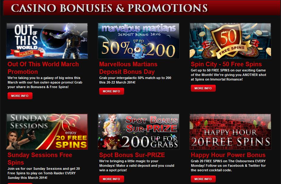 Vegas Casino Promotions Gambling