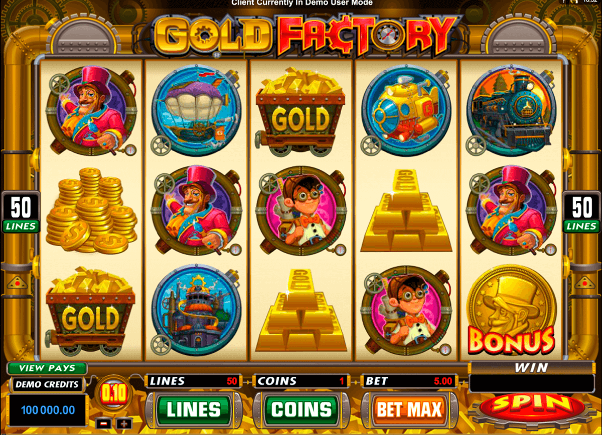 Gold Factory Casino Game Gambling