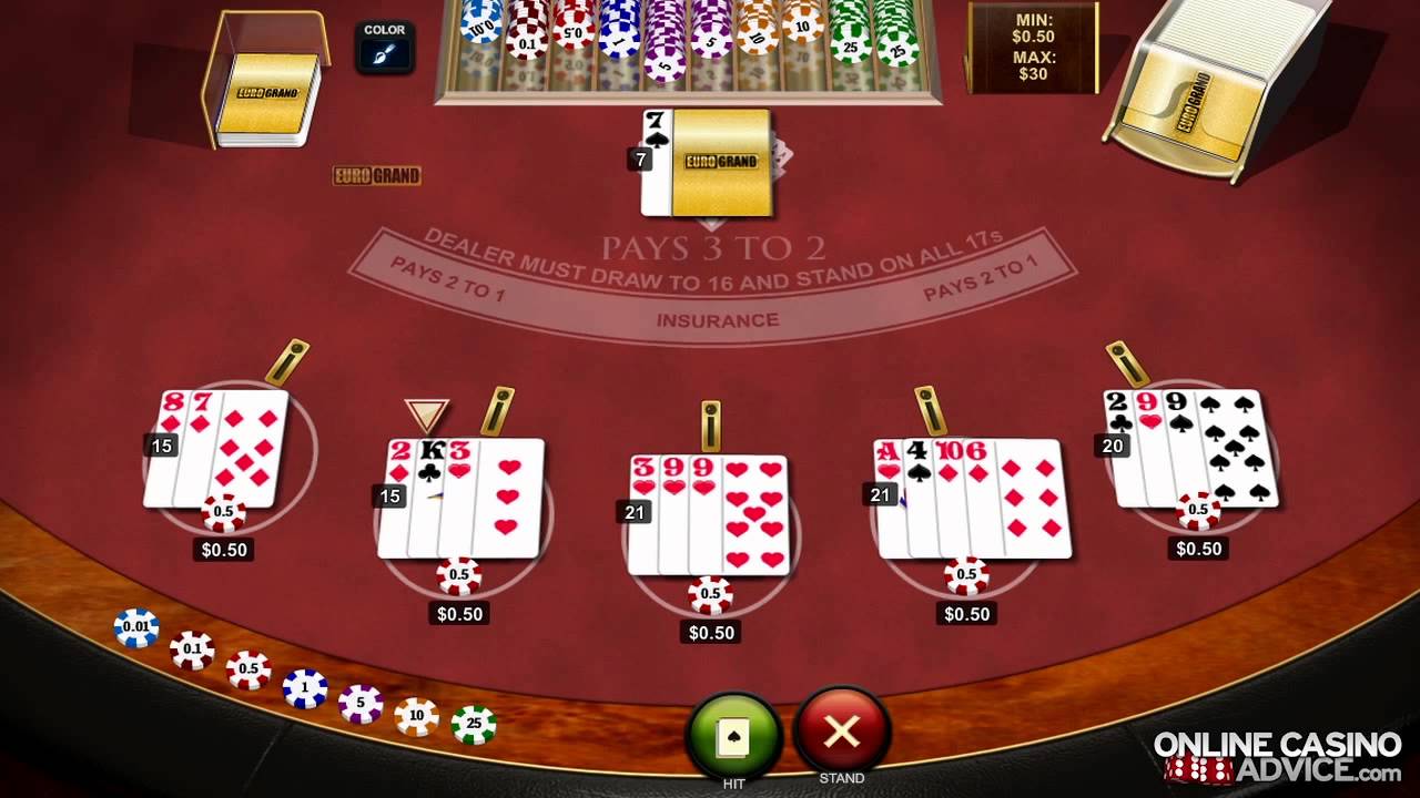 Blackjack Gold Multihand Gambling