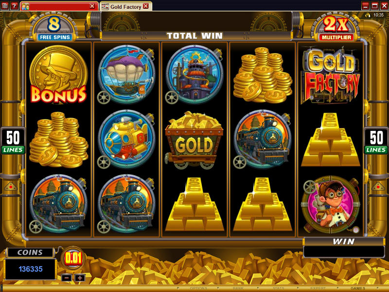 Play Gold Factory Slots Free Gambling