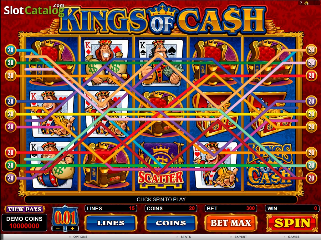 Kings Of Cash Payout Gaming