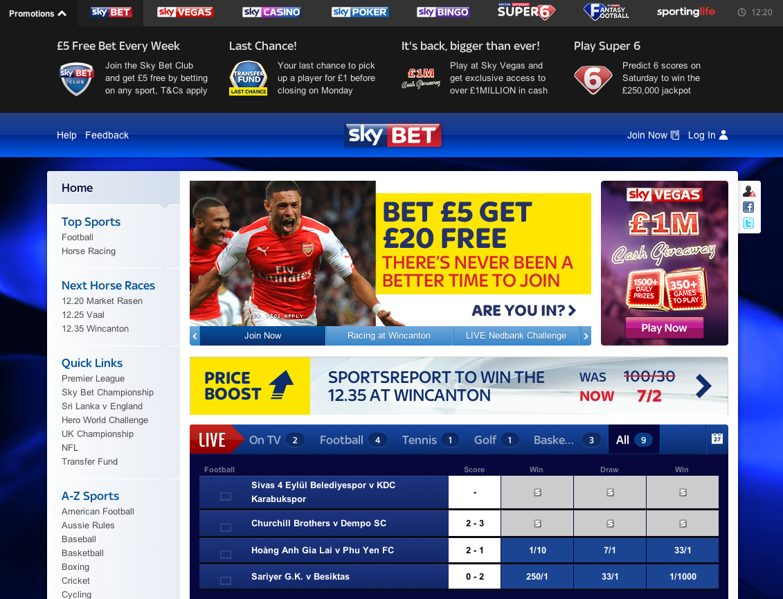 sky bet