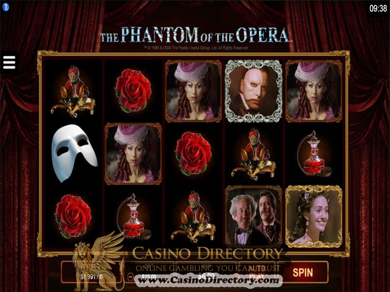 The Phantom Of The Opera Microgaming Gambling