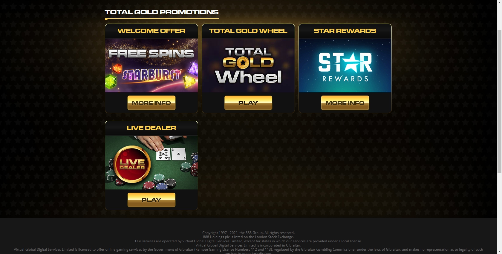 Total Gold Casino No Deposit Bonus 2024 Gaming