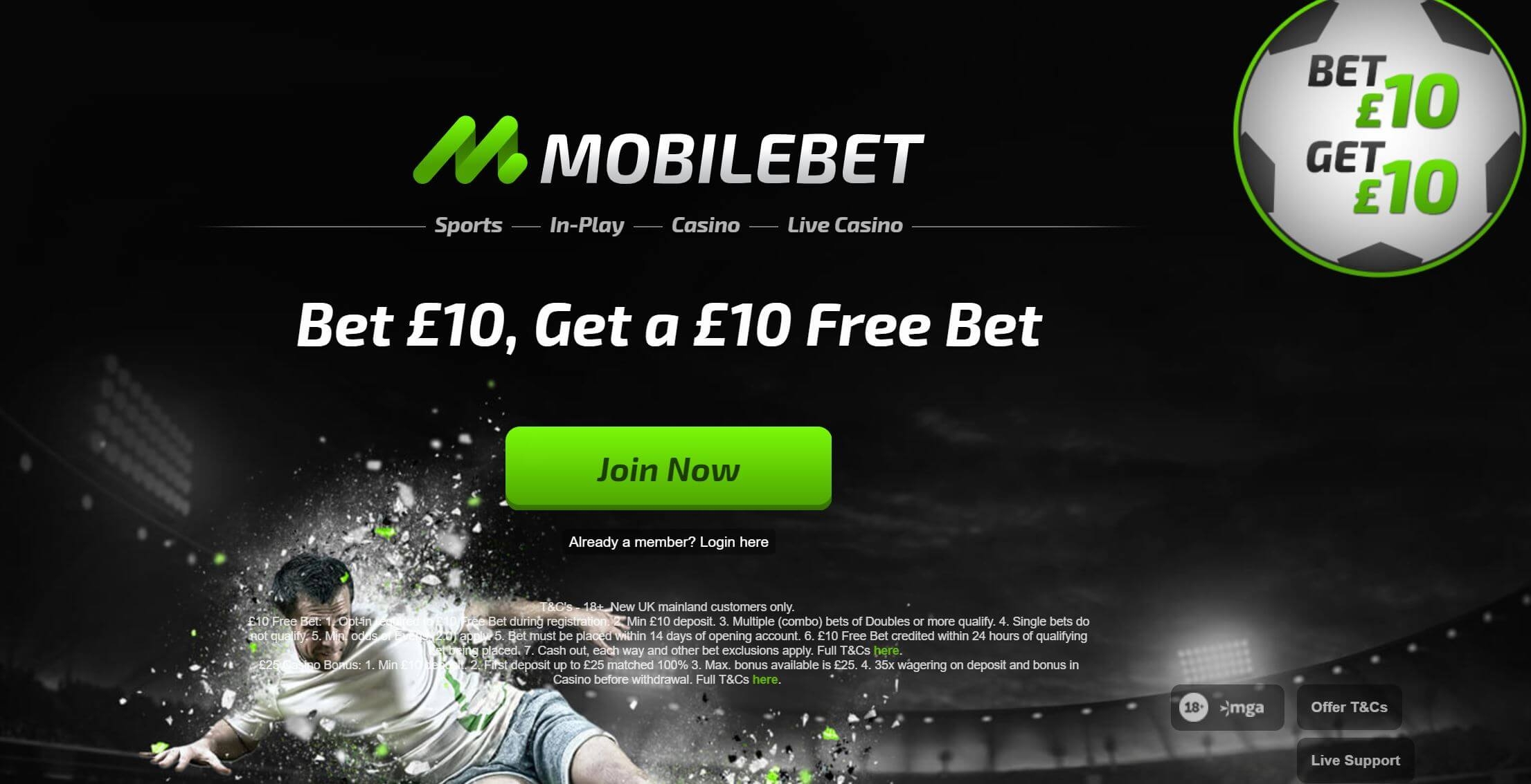 Mobilebet Sport Bonus Gaming