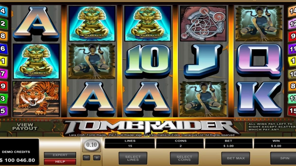 Tomb Raider Slot Game Gaming