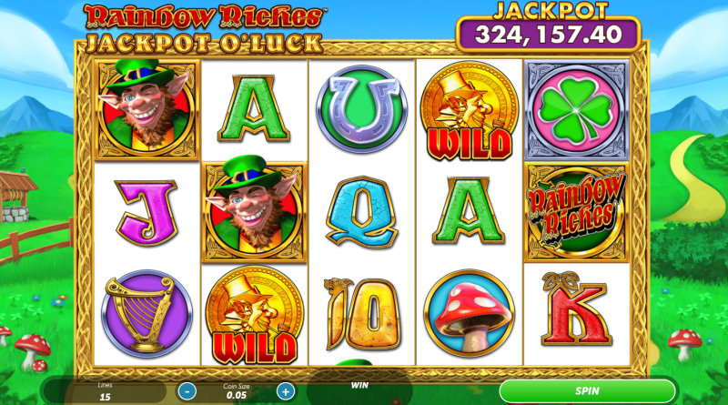 Rainbow Riches Jackpot Win Gaming