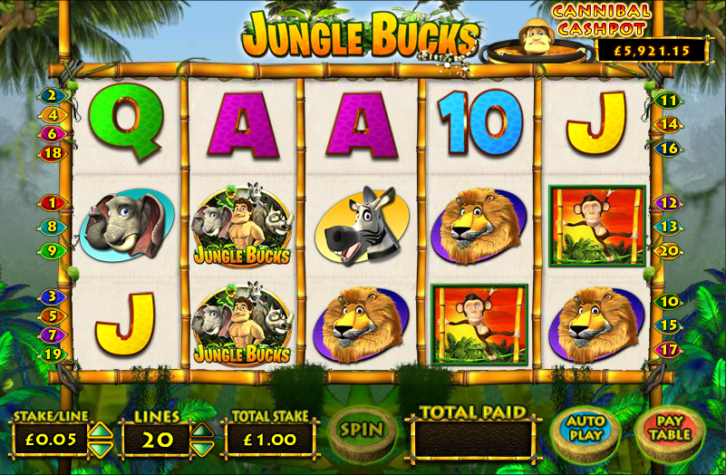 Jungle Treasure Slots Gambling